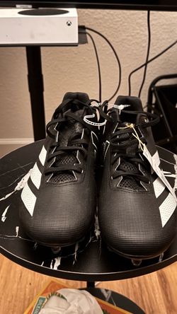 Adidas Black Football Cleats with Tags