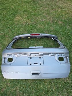 Dodge Durango Rear Liftgate Tailgate Silver