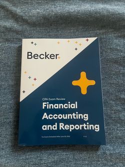Brand New 2026 Becker FAR Review Book