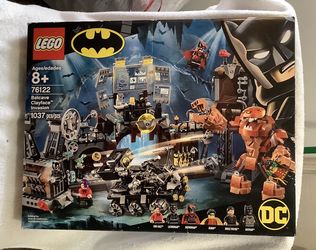 Lego Super Heroes Batcave Clayface Invasion (76122) Batman Toy Kit 1037 Pcs