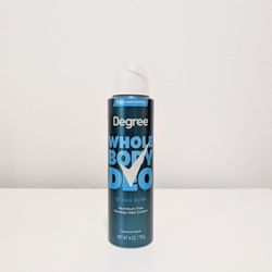 Degree Whole Body Deodorant Spray for Men, Ocean Rush, Aluminum Free, 4oz