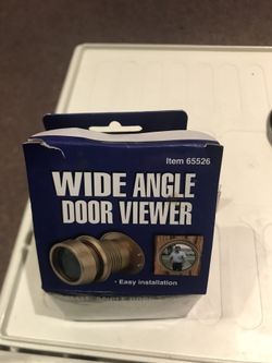 WIDE ANGLE DOOR VIEWER