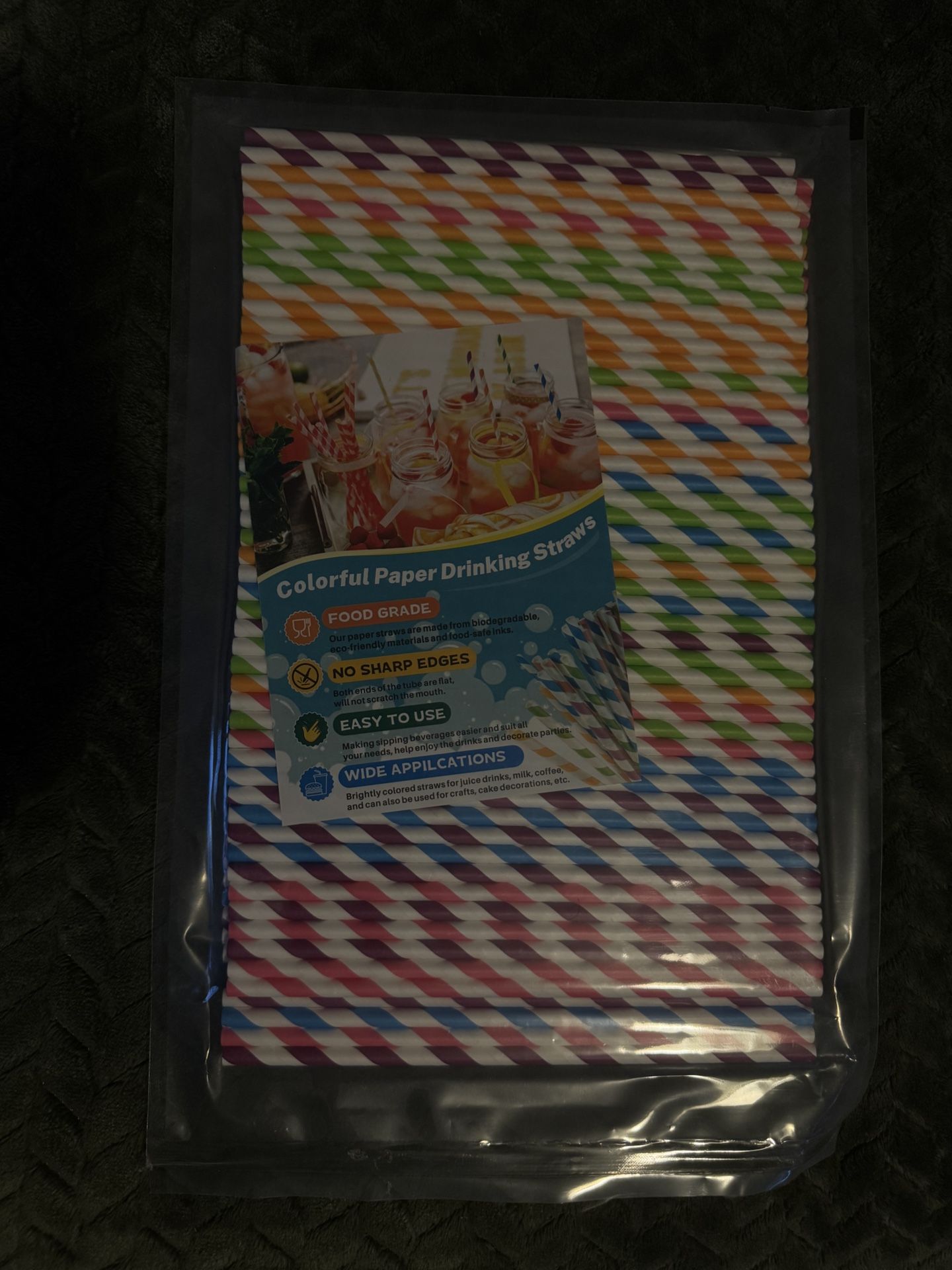 Colorful Paper Straws