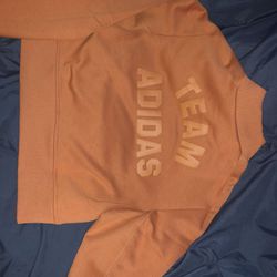 Adidas women’s cropped sweater