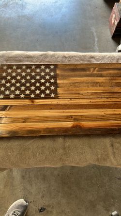 American rustic flag