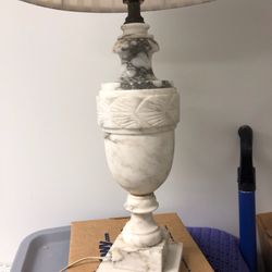 Italian marble lamp