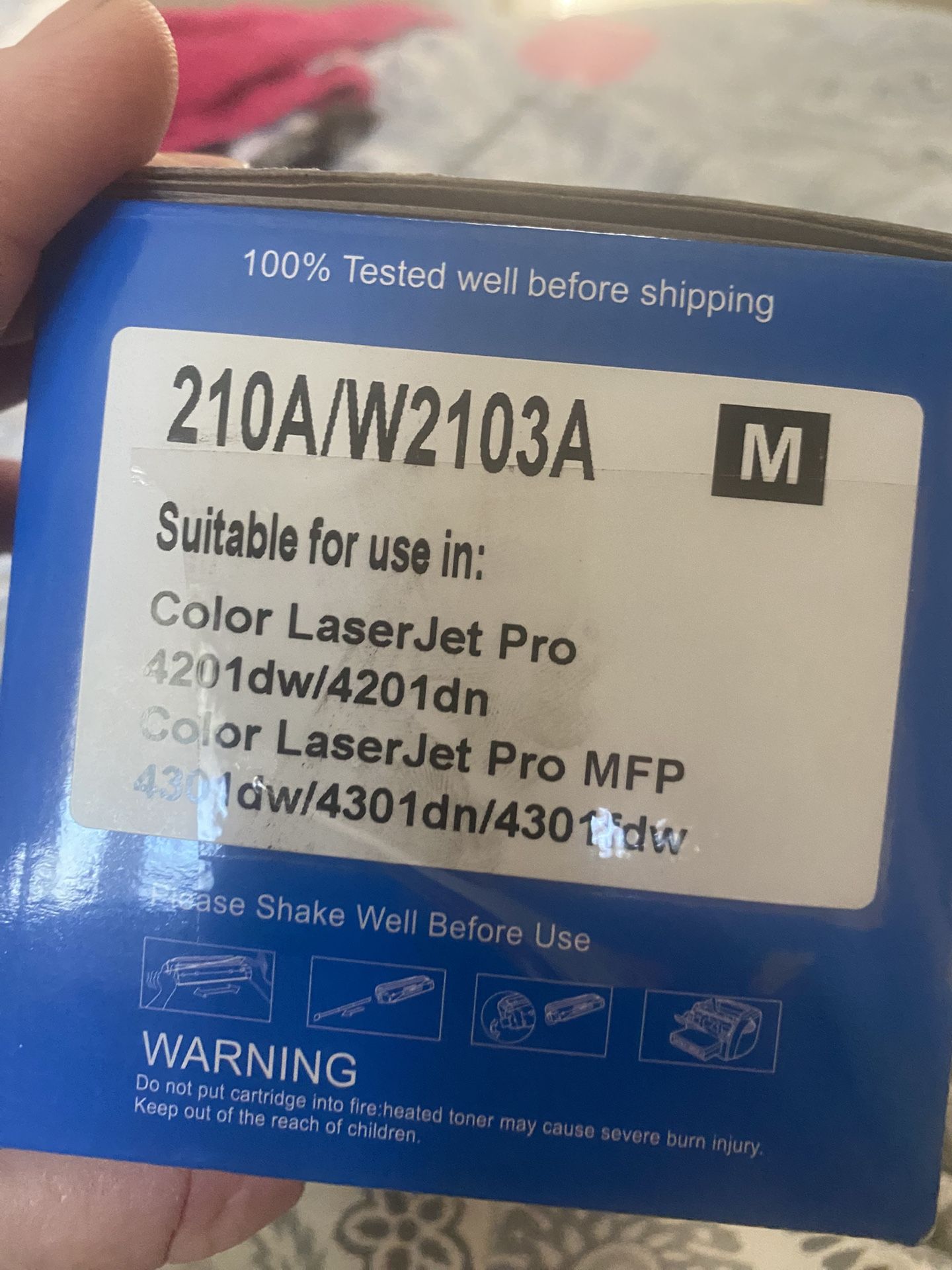 Color Laser jet Pro 4201dw/ 4301 Compatible Toner New
