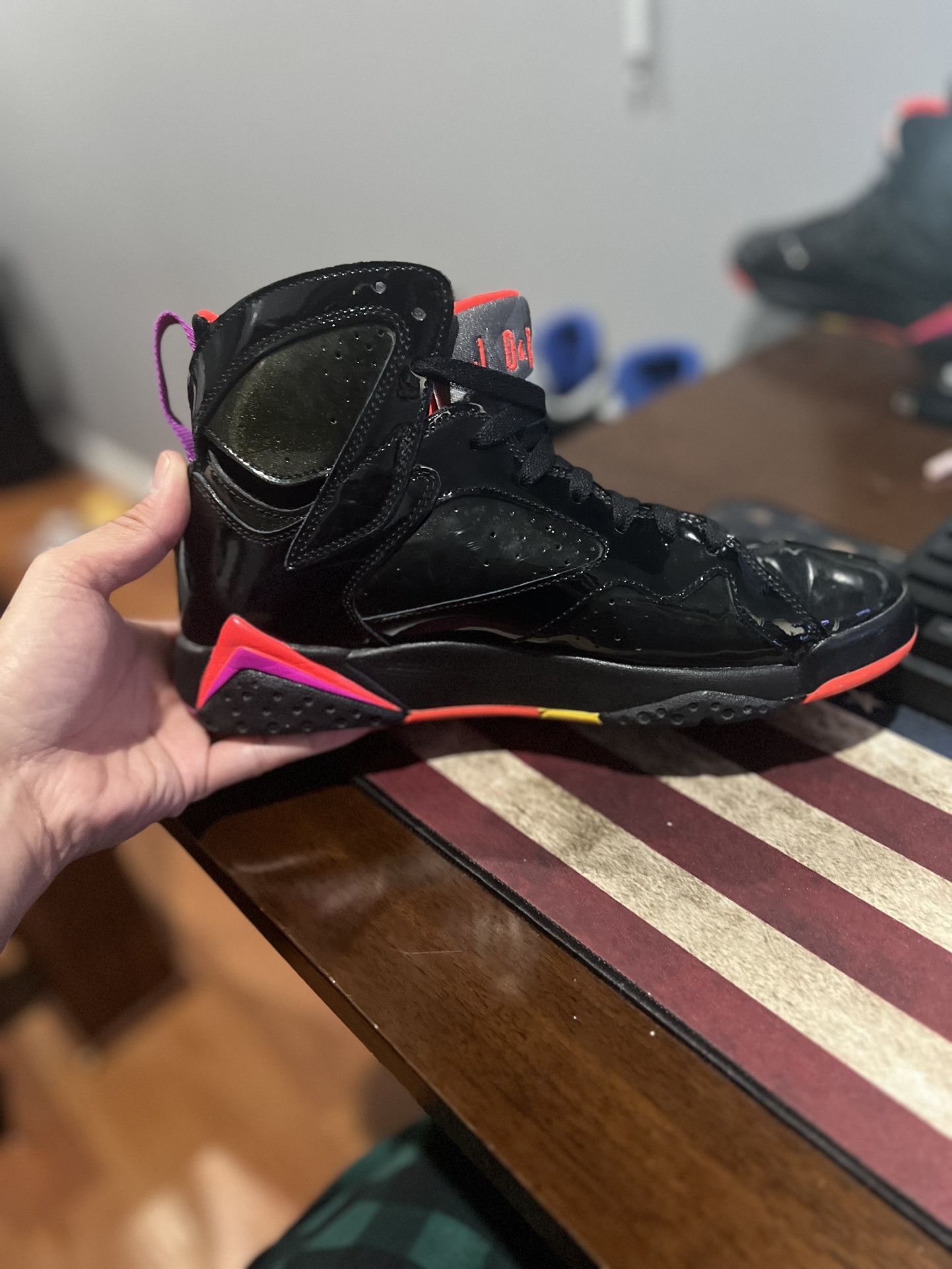 Air Jordan Black Gloss And Jordan Alternate Reverse
