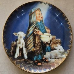 Little Drummer Boy - Musical Plate 