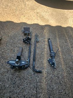 receiver hitch and sway bar system