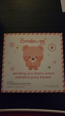 The Crème shop lip mask