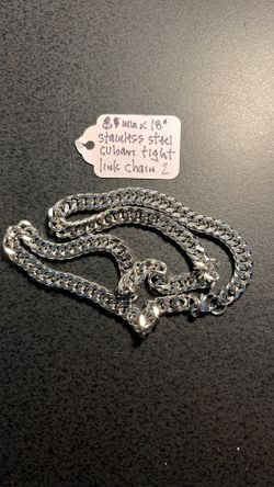 Spring Sale- 8mm Cuban Link Stainless Steel Chain