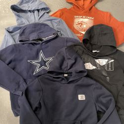 Boys Pullover Hoodies Bundle Size8 