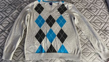 IZOD Argyle V-Neck Sweater