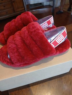 UGG  K FLUFF YEAH SLIDE