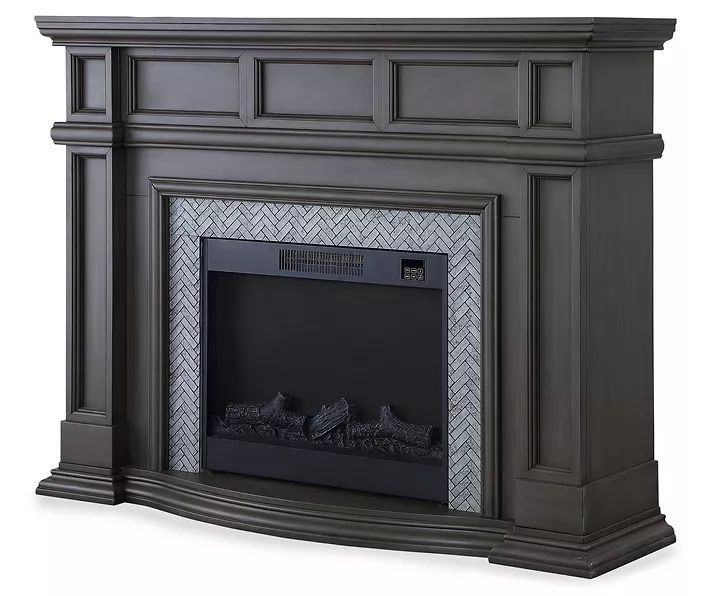 62” Gary Electric Fireplace 