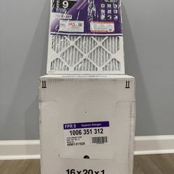 HVAC Filters (16x20x1)