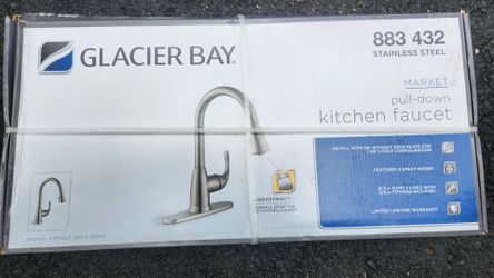 Glacier bay kitchen sink faucet,  new in the box