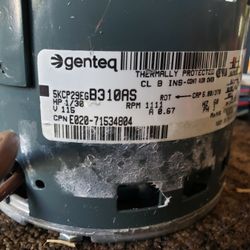 Genteq Hvac Motor