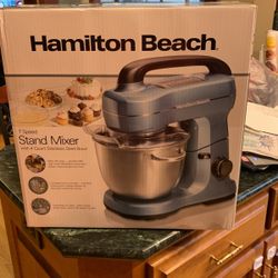 Hamilton Beach Stand Mixer 7 Speed Packed Beautiful Colour