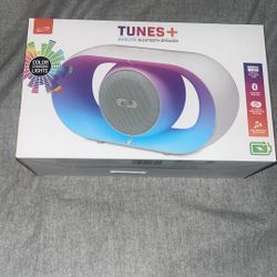 iLive TUNES+ Wireless Bluetooth Speaker with Color-Changing Lights