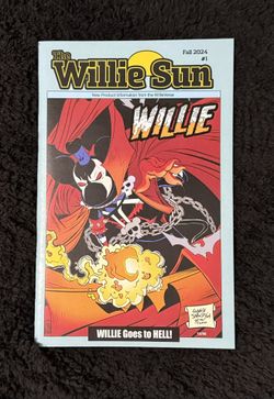 Rare Willie Goes To Hell #1 Limited 12/50 Indie Comic