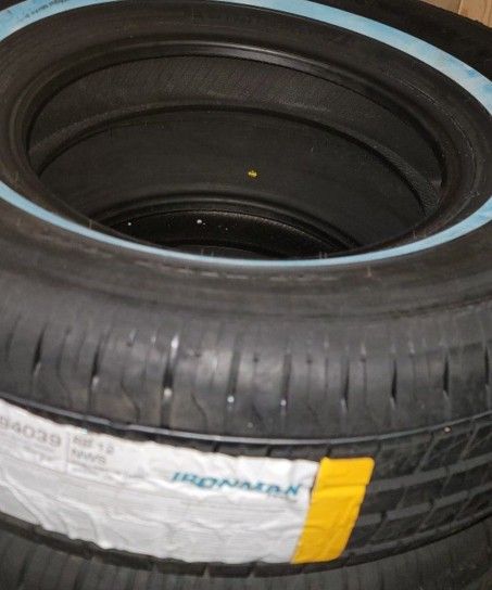 4 New 235-75-15 Ironman RB12 NWS 1" One inch White Wall Whitewall Tires P235/75 R15 Inch Tire FREE Same Day Delivery Most Inland Empire Locations SALE