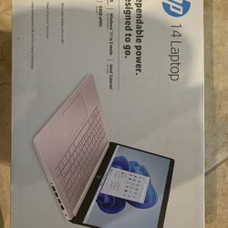 HP 14” Stream Laptop Pink - New In Box