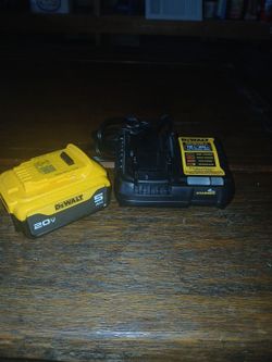 Dewalt battery and charger
