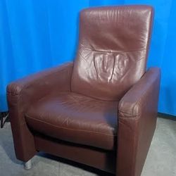 Vintage Ekornes Stressless Reclining Lounge Chair Made In Norway