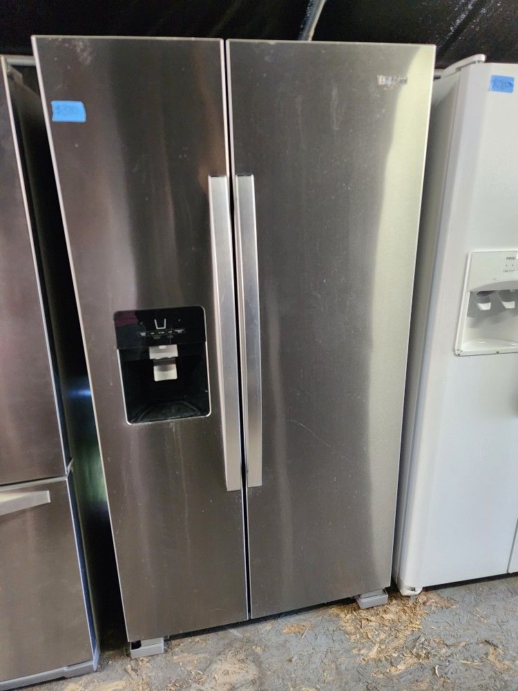 Whirlpool Side-By-Side Fridge 36"W 70"H