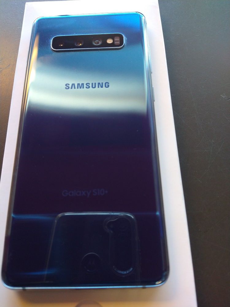 128gb unlocked samsung galaxy s10 plus in good condition