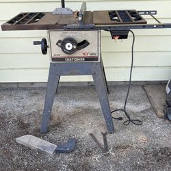 10” Craftsman Table Saw