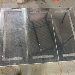 48 in. W x 32 in. H Rectangular Black LED Anti-Fog Aluminum Recessed/Surface Mount Medicine Cabinet with Mirror