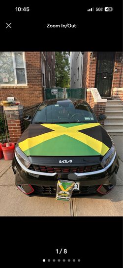 Jamaica flag for car