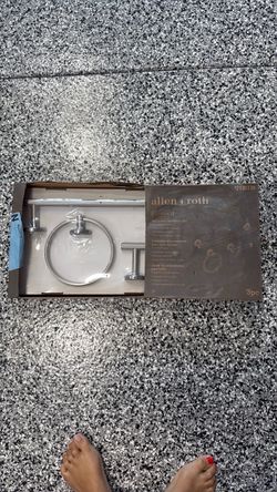 Allen + Roth lattitude 2 bathroom hardware set