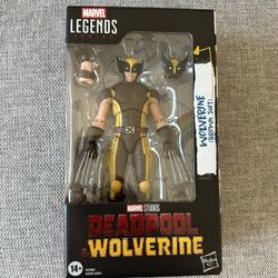 Deadpool Wolverine Brown Suit Marvel Legends Brand New