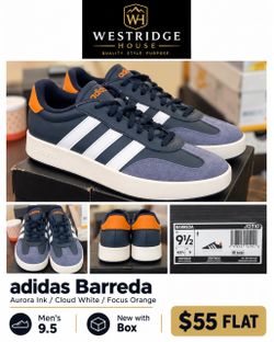 Adidas Barreda Sneakers Men's Size 9.5