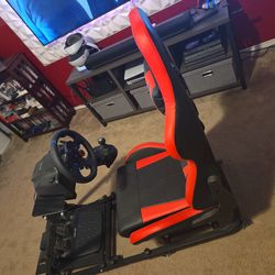 Gaming chair/racing rig