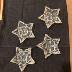 Vintage Star Candle Holders