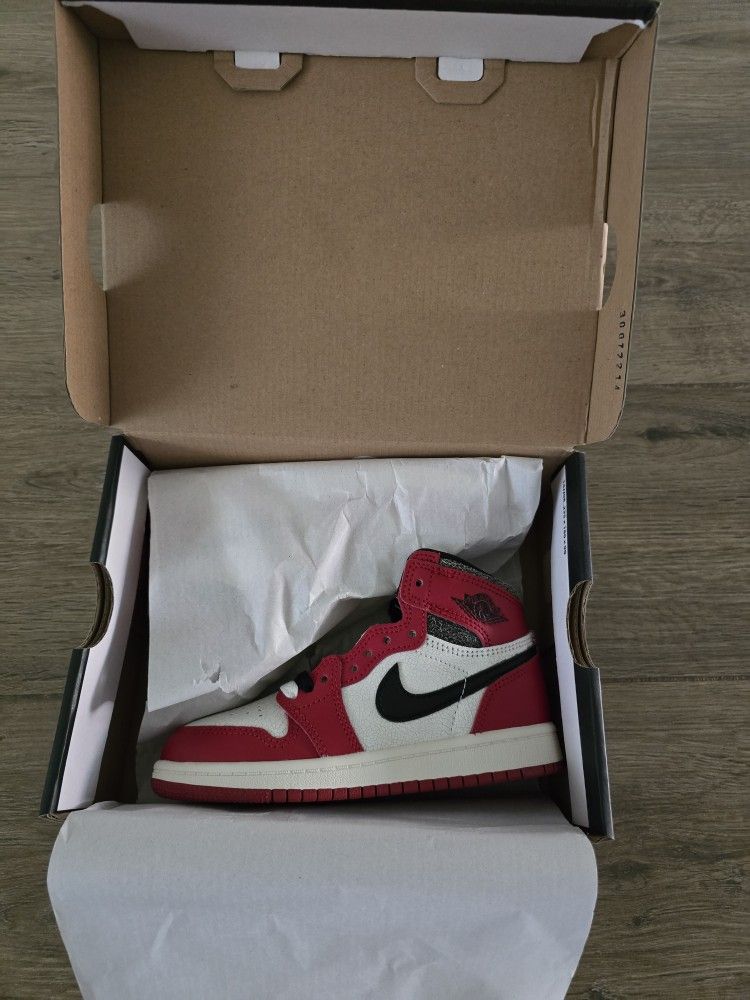 Kids Jordan 1 Lost And Found 12c $140