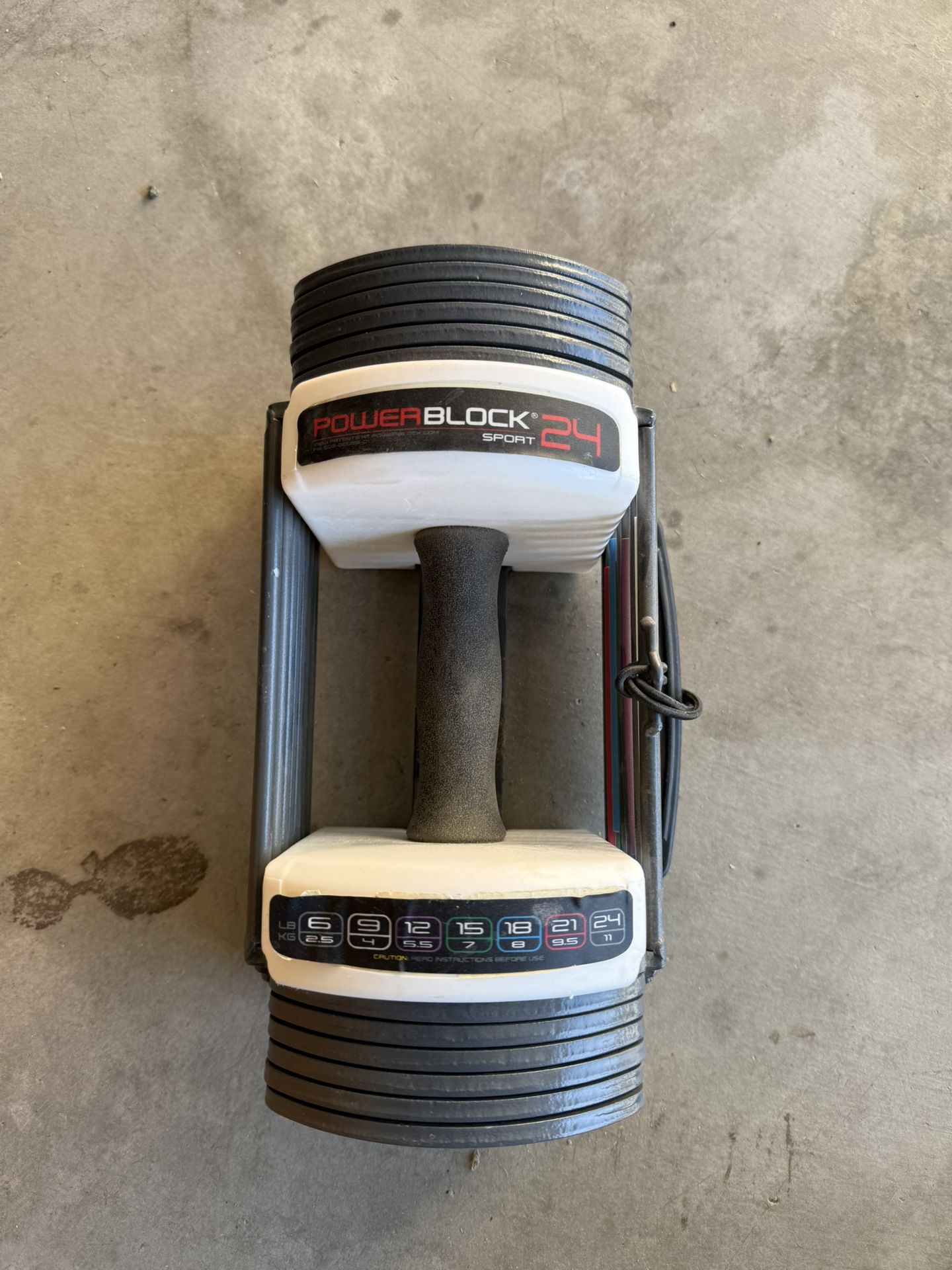 Power Block Sport 24 weight only 1 (not a pair)