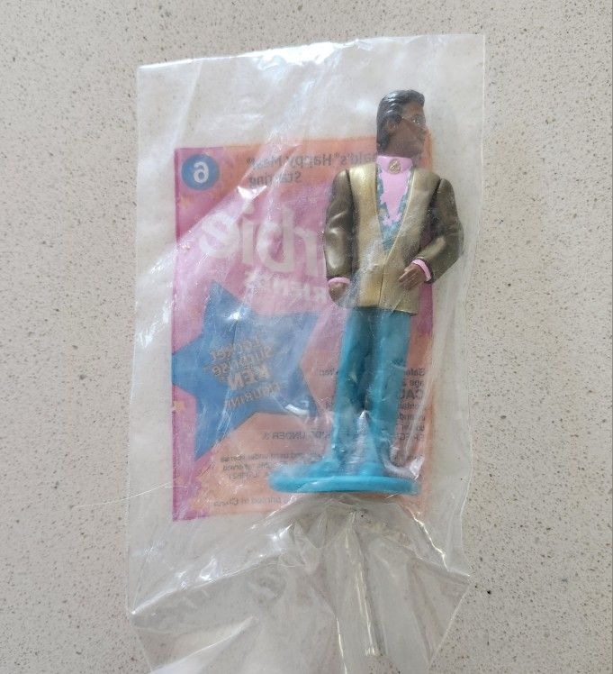 1994 Black Ken Variation McDonalds Barbie and Friends Happy Meal MIP