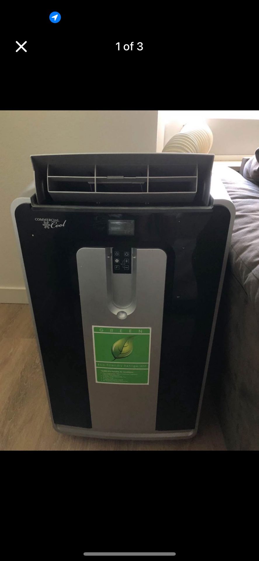 Portable AC 12,000 btu very powerful, quick start, efficient, FIRM ON PRICE MODEL IS $450 with tax