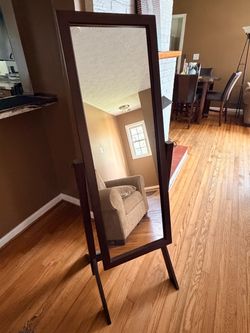 Dark Wood Mirror