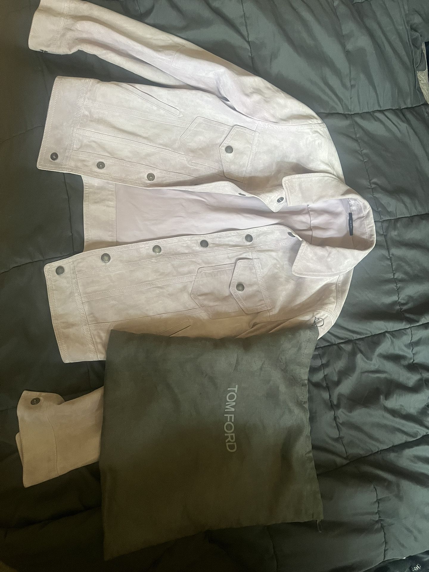 Soft Suede Jean Jacket