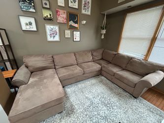 Large Tan Sectional