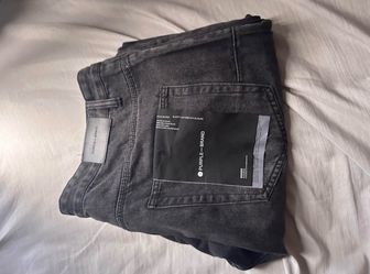 Purple jeans