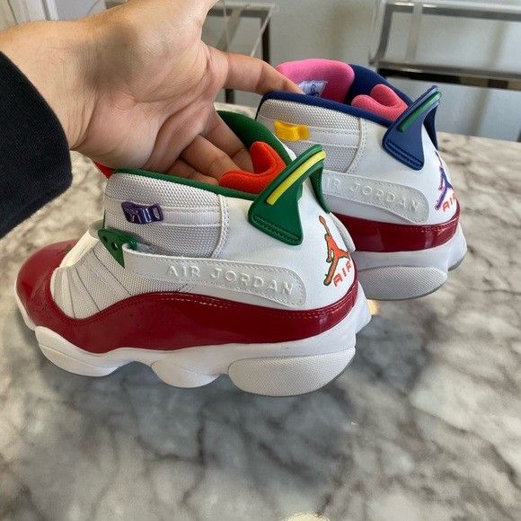 Limited Edition Jordans Ring Multicolor 91 92 93