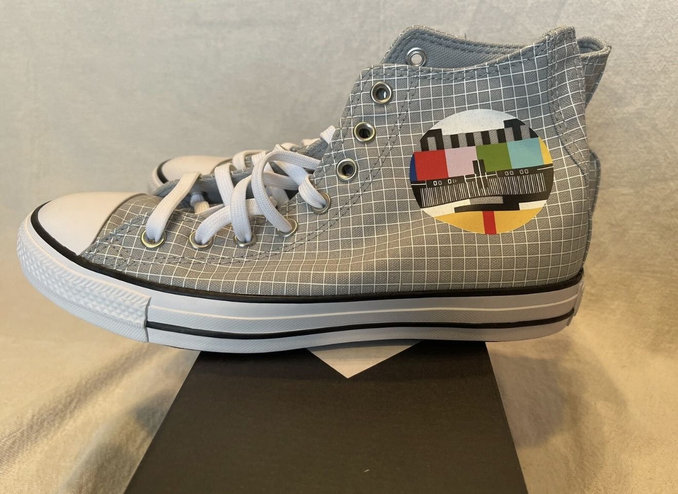 Converse Chuck Taylor All Star Color Grid Shoes Dark Smoke Gray A03783C